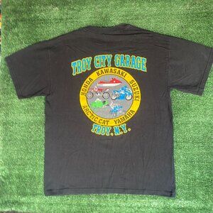 Vintage Y2K Yamaha Kawasaki Shirt Suzuki Motorcycle Tee